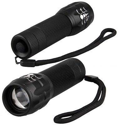 Zoomable 3 Mode CREE LED Flashlight Torch (Perfect for school camps etc.) - CHEAP SHIPPING!!!!!!
